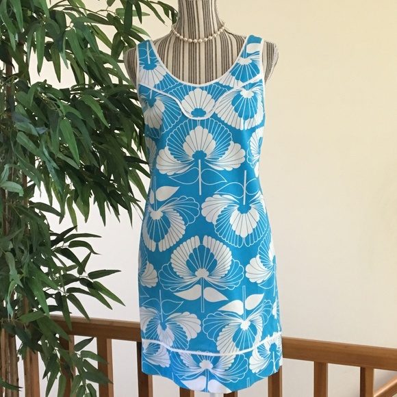 Maggy London Floral Shift Dress Size 6P - Picture 1 of 10